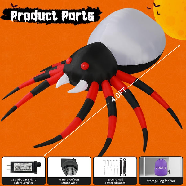 Midnight Spider Inflatable