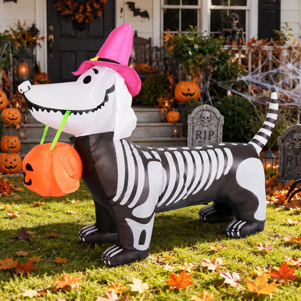Skeleton Puppy Inflatable